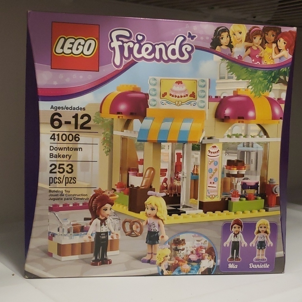 New in box sealed retired 2013 lego friends set downtown bakery
